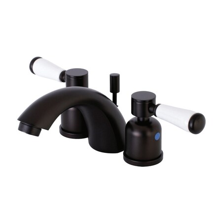 Kingston Brass KB8955DPL Mini-Widespread Bathroom Faucet, Oil Rubbed Bronze KB8955DPL